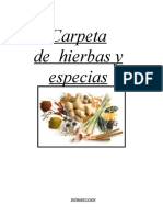 Carpeta de Especiero MUESTRA