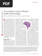 The Scientific Muscle of Brazil's Health Biotechnology