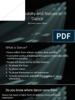 Nature of Dance