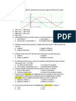 Evaluación Final de Trigonometría de Cuarto Periodo Grado