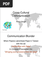 Cross Cultural Comm