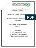 Cuadro Comparativo Entre Enlaces Quimicos