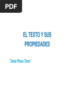 TEMA 2. 3º ESO. El Texto y Sus Propiedades. (Modo de Compatibilidad) PDF