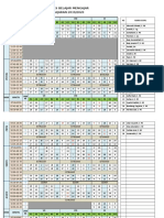 Jadwal Pelajaran SMP 2019-2020