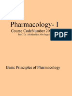 Pharmacology I - 201311