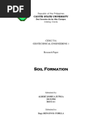 Soil Formation: Cavite State University