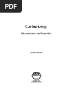 ASM INTERNATIONAL Carburizing Microstructures and Properties by Geoffrey Parrish