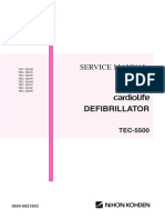 RAGF - S.M. Desfibrilador Marca Nihon Kohden Modelo TEC5500