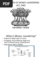 Prevention of Money Laundering ACT, 2002