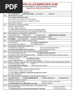 Basic Electrical and Electronics 225 MCQ: Answer Have Given by Bold Option