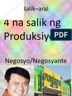 Aralin 7 Mga Organisasyon NG Negosyo