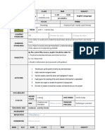 Lesson Plan Yr 5 Week 1 at 2019