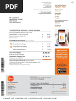 Your Dual Fuel Account - Actual Reading: MR R Salimath 24B Norway Street Aro Valley Wellington 6012