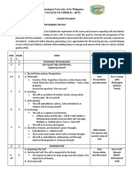 Gec 01 Understanding The Self. Syllabus. V.version