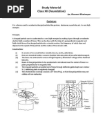 Study Material Class XII (Foundation) : Cyclotron