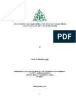 Development and Characterization of Glass Ceramic From Coc1 PDF