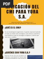 Aplicación Del Cmi para Yura S