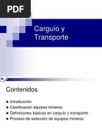 Carguío y Acarreo