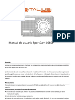 SportCam 1080P Manual Espanol