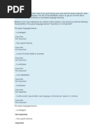 Individual Factors