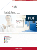 Hygienic GRP Doors Brochure PDF