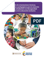 Orientaciones Técnicas para La Ed Inclusiva PDF