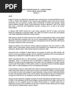 CASE DIGEST. Smart Communications, Inc. v. Regina Astorga, G.R. No. 148132, January 28, 2008