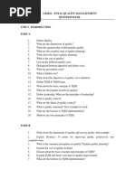 Explain Deming's 14 Points For Improving Quality, Productivity and Competitiveness