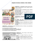 Análise de Charges - Postagem No Blog Sem Respostas PDF