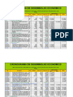 Cronograma de Desembolso