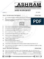 Assignment Class 11 Set Theory Board Assignment