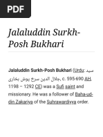 Jalaluddin Surkh-Posh Bukhari - Wikipedia