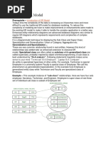 Enhanced ER Model