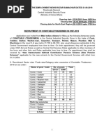 CISF 914 Constable Tradesmen Posts (WWW - Majhinaukri.in)