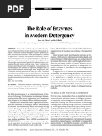 Olsen Role Enzymes Modern Detergency 1998 PDF