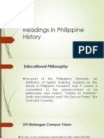 Readings in Philippine History