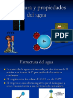 Estructura y Propiedades Del Agua