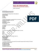 Banco de Preguntas Torax y Abdomen - Anatomia Humana