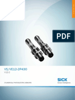 VS/VE12-2P430: Cylindrical Photoelectric Sensors