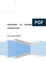 Decisiones de Inversión en Activos Fijos - Attala A.