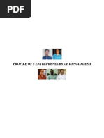 Profile of 5 Entrepreneurs of Bangladesh PDF