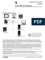 Lutron / Schneider Electricr Bacnet Integration: Quantum System Overview