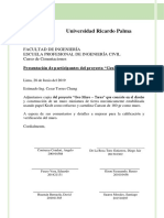 Universidad Ricardo Palma: Facultad de Ingeniería Escuela Profesional de Ingeniería Civil Curso de Cimentaciones