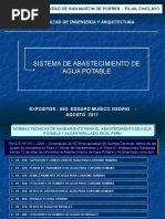 Abastecim. de Agua y Alcantarillado - Usmp