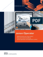 Zenon Operator: Embedded Hmi System