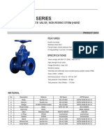 V5-Gan-Gp16 Series: Resilient Seated Gate Valve, Non Rising Stem (Hand Wheel)