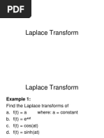 Laplace Transform Example Solution PDF