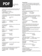 GRADE IV Science Quiz