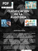 Clasificacion de Auditoria