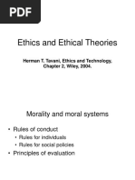 Ethics and Ethical Theories